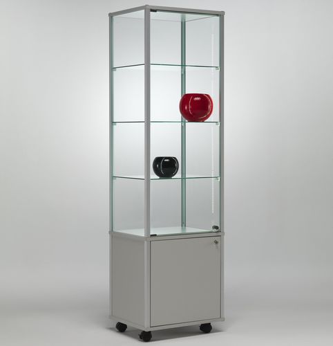 Vitrine contemporaine - IDM52 - Castellani.it srl - sur piétement / en verre / en aluminium