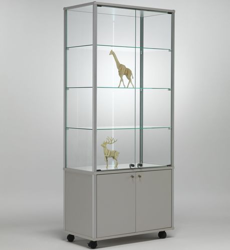 Vitrine contemporaine - IDM78 - Castellani.it srl - sur piétement / en verre / en aluminium