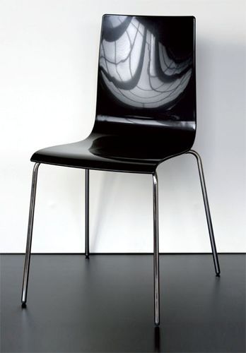 Chaise visiteur contemporaine - MILENA - Castellani.it srl - d'intérieur / en acier / en polymère