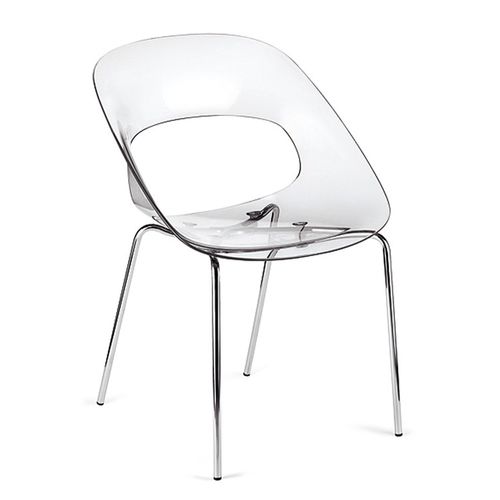 Chaise visiteur contemporaine - TATY - Castellani.it srl - d'intérieur / en acier / empilable