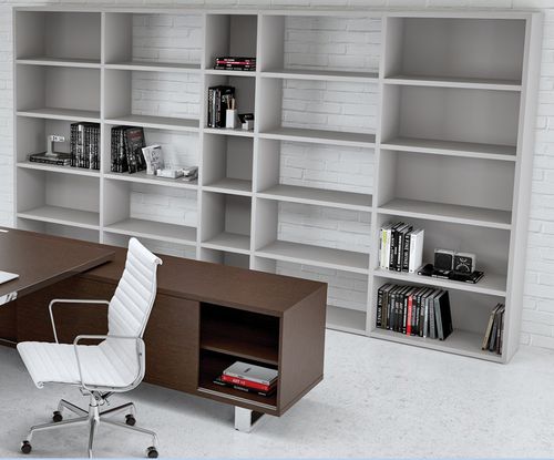 Bibliothèque contemporaine - TITANO - Castellani.it srl - professionnelle / en mélaminé