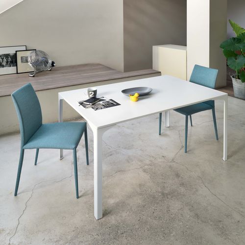 Table à manger contemporaine - ARMANDO - Castellani.it srl - en acier / rectangulaire / carrée