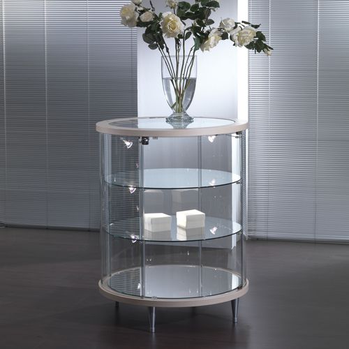 Vitrine contemporaine - 203/B - Castellani.it srl - sur piétement / en verre / en chêne