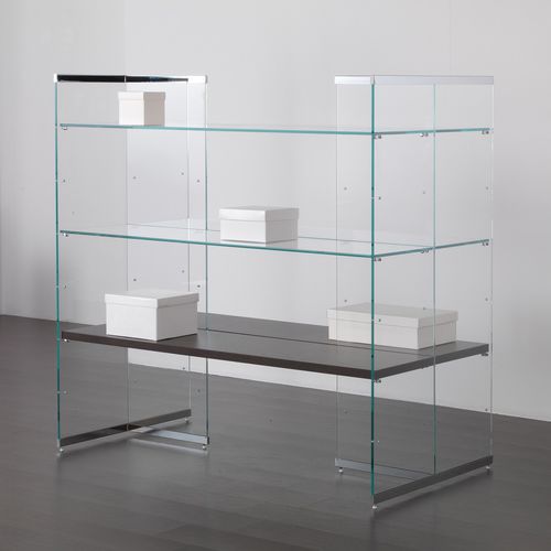 Présentoir pour vêtements - COMP/35 - Castellani.it srl - en bois / en verre / professionnel
