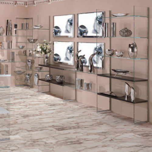 Présentoir mural - COMP/9 - Castellani.it srl - en bois / en verre / professionnel