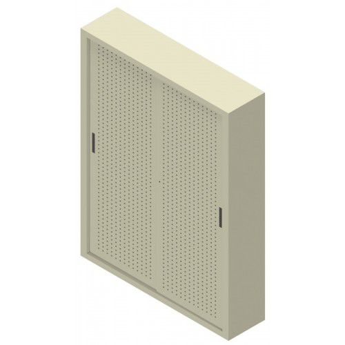 Armoire de classement haute - AL153 - Castellani.it srl - en bois / à portes coulissantes / contemporaine