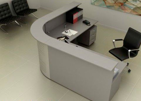 Banque d'accueil modulable - rec_presto_A - Castellani.it srl - d'angle / en bois / en métal
