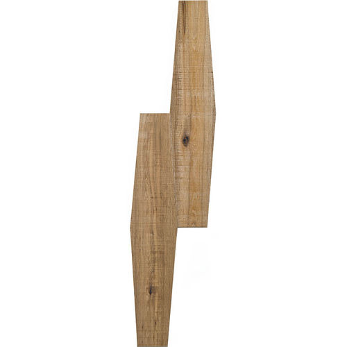 Parquet contrecollé - LUNGO ESAGONO CARBONATO TAGLIO SEGA VERNICIATO - MONPAR - en chêne / peint / à coller