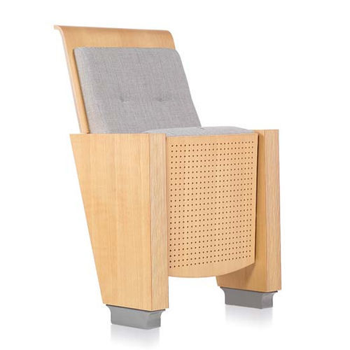 Fauteuil d'auditorium contemporain - CHOPIN - Cinearredo Italia - en tissu / en contreplaqué / pliant