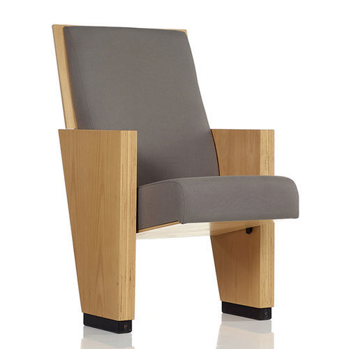 Fauteuil d'auditorium contemporain - VIVALDI - Cinearredo Italia - en tissu / en contreplaqué / pliant