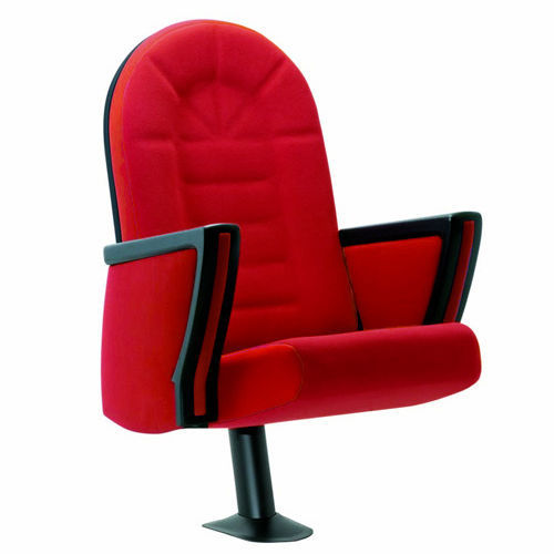 Fauteuil de cinéma en acier - THELMA - Cinearredo Italia - en tissu / Home Cinéma / rouge