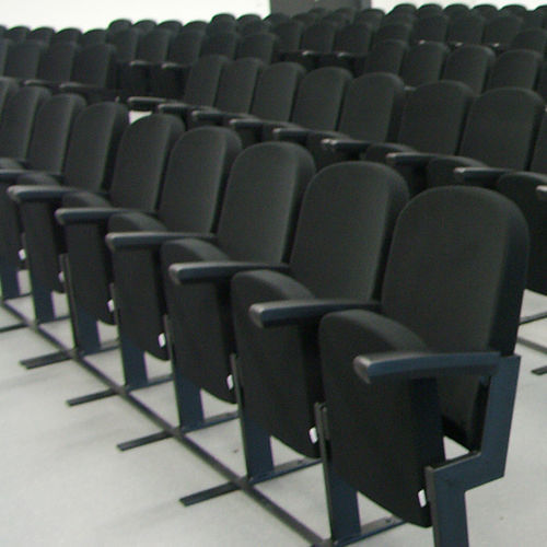 Fauteuil d'auditorium contemporain - UDINE - Cinearredo Italia - en tissu / en contreplaqué / en acier