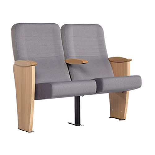 Fauteuil d'auditorium contemporain - SETH - Cinearredo Italia - en tissu / en bois / pliant