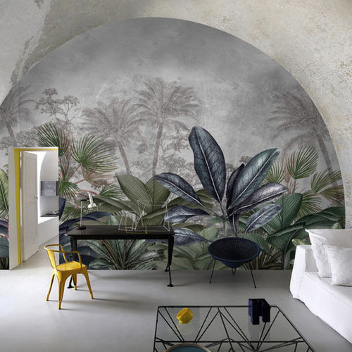 Papier peint classique - WELCOME TO THE JUNGLE - Skinwall - en tissu / en vinyle / à motif nature