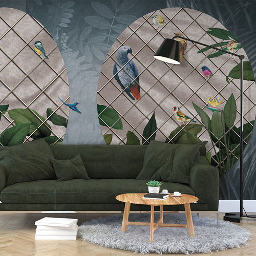 Papier peint design - FREEDOM MELODY - Skinwall - en textile non-tissé / en fibre de verre / en vinyle