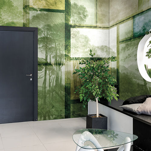 Papier peint design - GLAZED LAND - Skinwall - en textile non-tissé / en fibre de verre / en vinyle