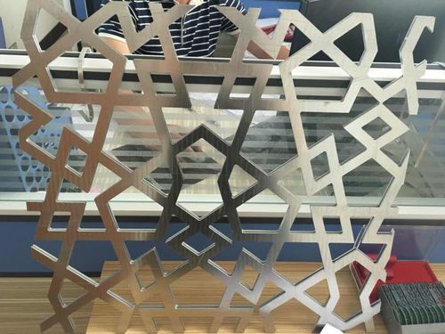 Panneau décoratif pour agencement intérieur - Shanhe aluminum building material co.,ltd - en aluminium / perforé