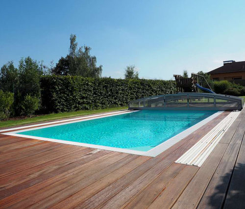 Piscine à débordement - ALBIXON a.s. - d'extérieur / enterrée / en béton