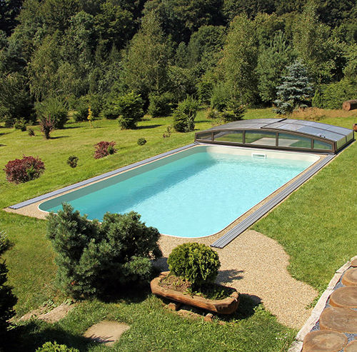 Piscine d'extérieur - ALBIXON a.s. - enterrée / en béton / rectangulaire