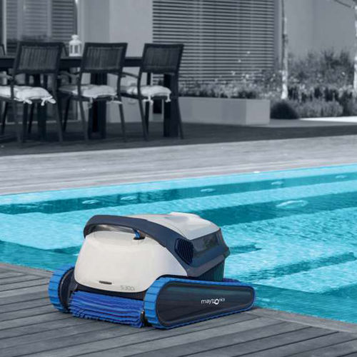 Nettoyeur de piscine électrique - Dolphin S300 - ALBIXON a.s. - automatique / à aspiration