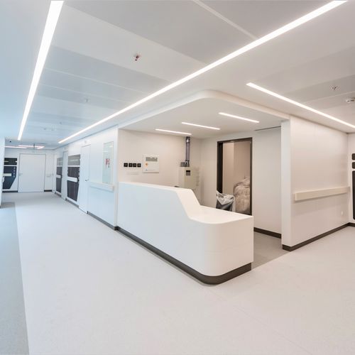 Faux-plafond en métal - CLIP-IN CORRIDOR SYSTEMS - BUTEM METAL - en dalles / en panneaux / pour salle blanche