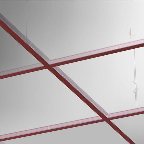 Faux-plafond en métal - T-24 LAY-ON SYSTEMS - BUTEM METAL - en dalles / en panneaux / pour salle blanche
