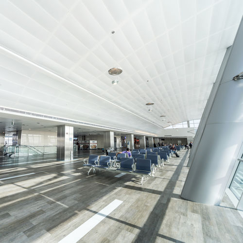 Faux-plafond en métal - BANDRASTER SYSTEM  - BUTEM METAL - en dalles / en panneaux / pour salle blanche
