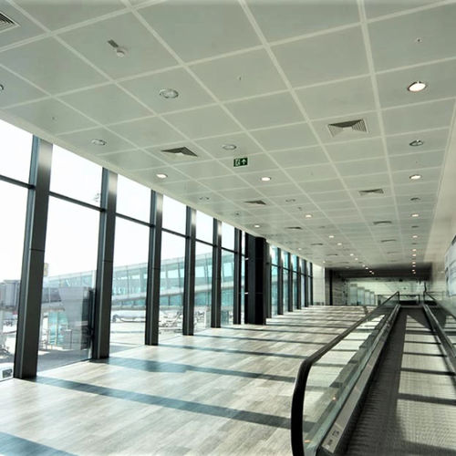 Faux-plafond en métal - CORRIDOR SYSTEMS - BUTEM METAL - en dalles / en panneaux / pour salle blanche