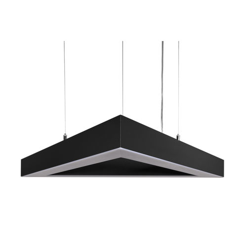 Plafonnier contemporain - MEDIO TRIAN - LIRALIGHTING - triangulaire / en aluminium / en opale