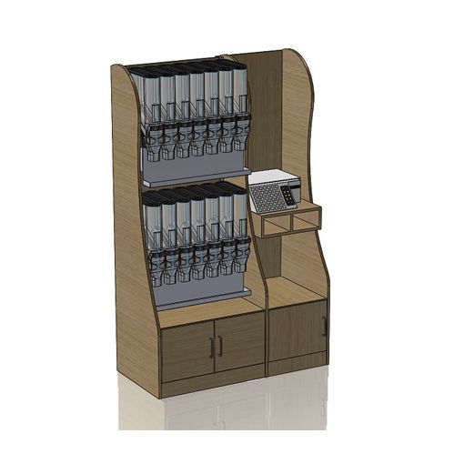 Distributeur vrac en îlot - FD21.051 - Food Dispense - professionnel