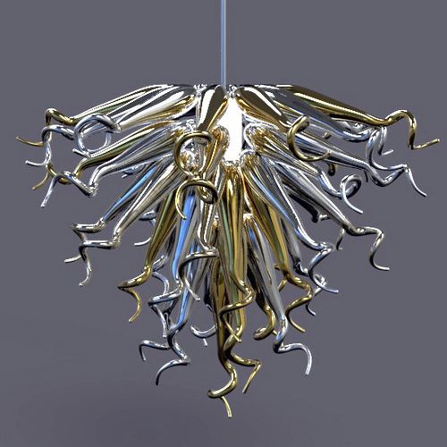 Suspension - Capriccio - Murano Lux - en verre soufflé / en verre de Murano / contemporaine
