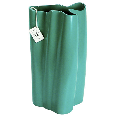 Vase contemporain - D200.082 - Le Présent - en céramique / vert