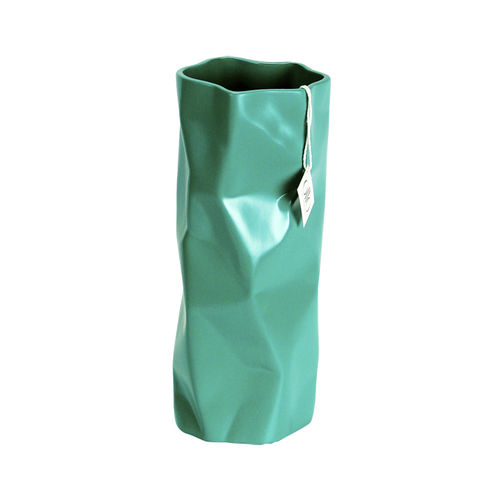 Vase contemporain - D180.082 - Le Présent - en céramique / vert