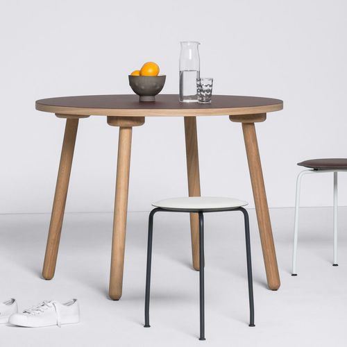 Pied de table en bois - MT2 - Faust Linoleum - contemporain / professionnel