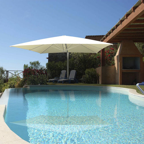 Parasol carré - FX - UHLMANN - déporté / en tissu / en métal
