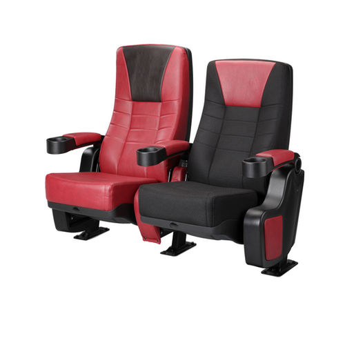 Fauteuil de cinéma en tissu - PRINCE ROCKER LS-6601 - Leadcom Seating - en cuir / rouge / noir