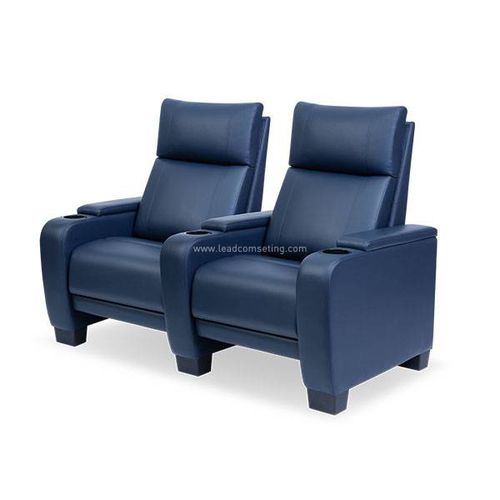 Fauteuil de cinéma en mousse - VALERIO LS-829B - Leadcom Seating - bleu / à coussins