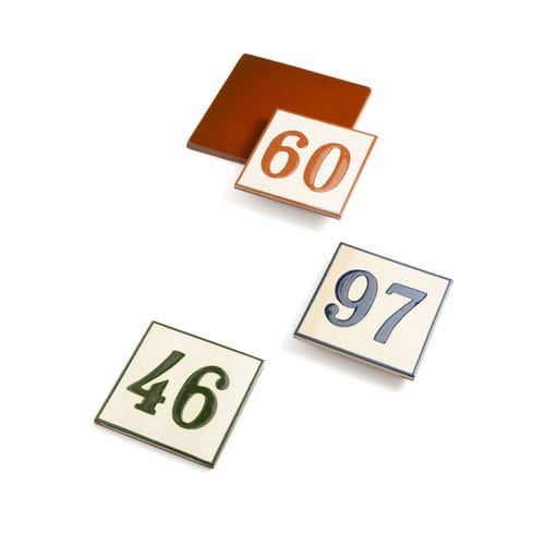 Carrelage en céramique - NUMBERS - CERAMICA FERRES - poli / d'extérieur / de jardin