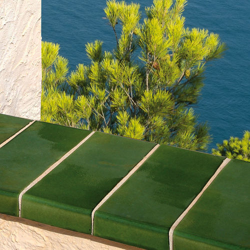 Chaperon de mur pour clôture de jardin - RAILING - CERAMICA FERRES