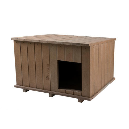 Niche pour chien en plastique recyclé - Extruplas