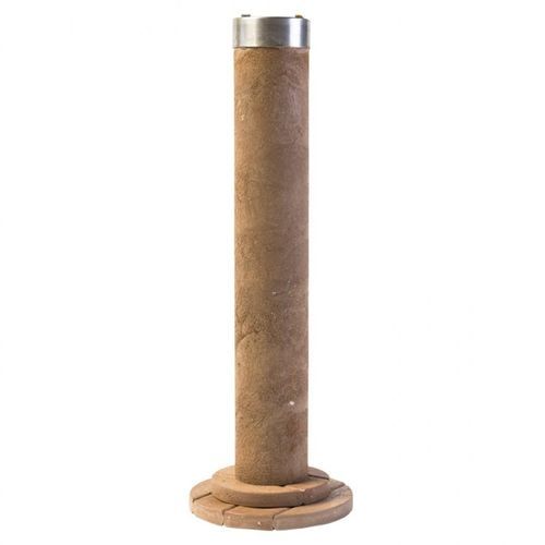 Cendrier sur pied - Circular - Extruplas - en plastique / en acier inoxydable brossé / pour extérieur