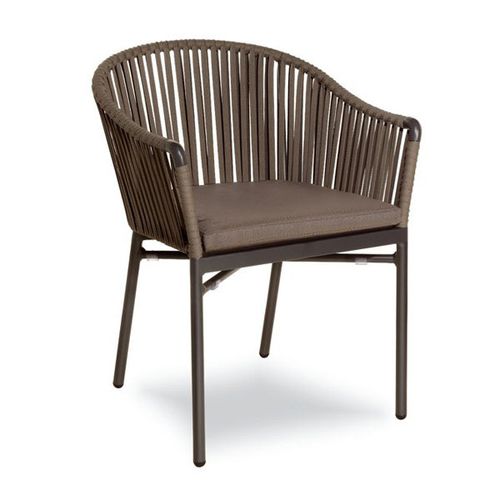 Fauteuil contemporain - KARIN  - Thöni Josef GmbH - en tissu / en PVC / en aluminium