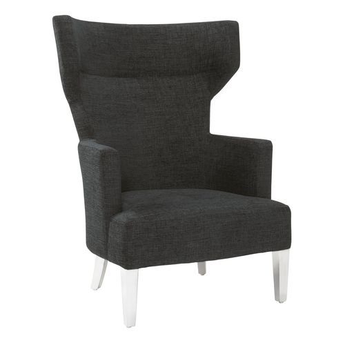 Fauteuil contemporain - 6005 SQ - Thöni Josef GmbH - en tissu / en hêtre / à oreilles