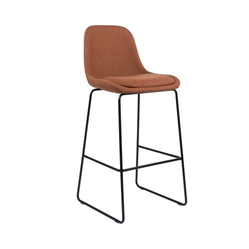 Chaise de bar contemporaine - 8111 G5 - Thöni Josef GmbH - d'intérieur / en tissu / avec piètement en métal