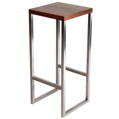 Tabouret de bar contemporain - 8106 - Thöni Josef GmbH - en chêne / en érable / en noyer américain
