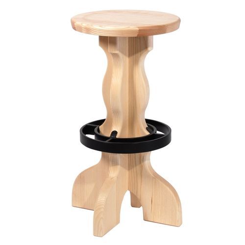 Tabouret de bar contemporain - 8151 - Thöni Josef GmbH - en chêne / en hêtre / en frêne