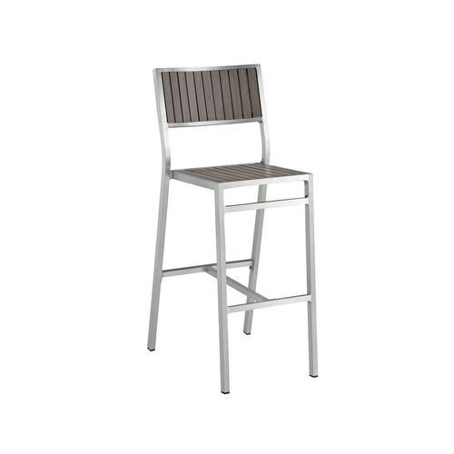 Chaise de bar contemporaine - BAVARIA  - Thöni Josef GmbH - d'extérieur / en aluminium / avec piètement en aluminium