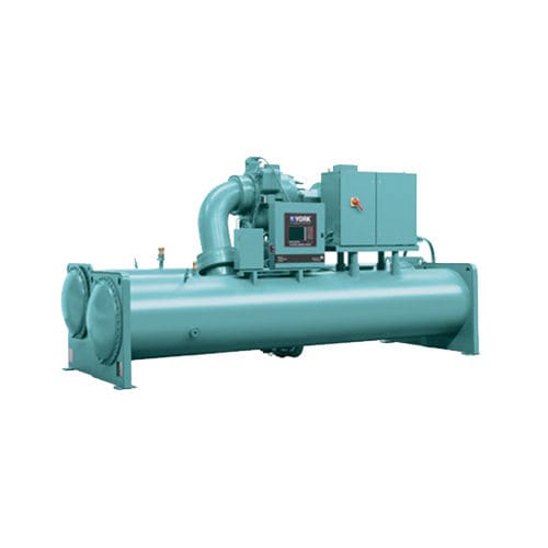 Groupe d'eau glacée à condensation par eau - YK / YMC² / YVWA / YCWL / YK-EP / YST - York - avec ventilateur centrifuge / au sol / compact