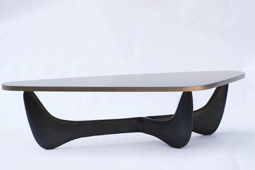 Table basse contemporaine - SANDY - Atelier Stefan Leo - en bronze / résidentielle / d'intérieur