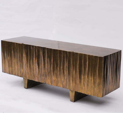 Buffet contemporain - ULU - Atelier Stefan Leo - en bronze